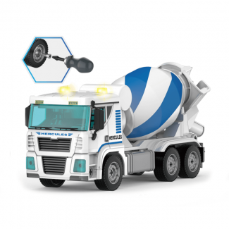 DIY Assemble Truck Toy with Lights and Sound - Concrete Mixer Chris