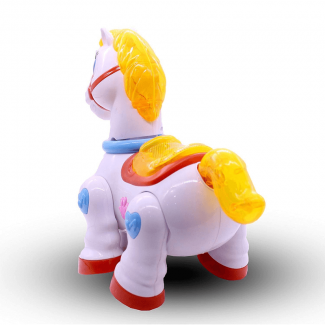 Cute Dony Battery-Operated Pony Horse Toy with Music and Lights for Kids Price in Pakistan | LAPTAB