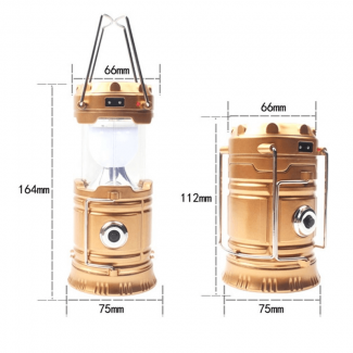 Portable Solar Camping Lantern with Power Bank and USB Charging Price in Pakistan | LAPTAB