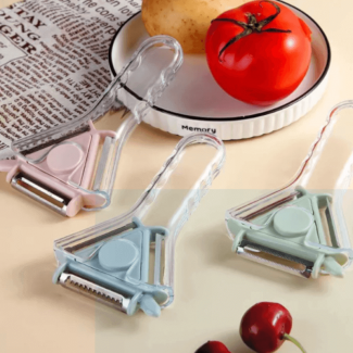 3 in 1 Potato Peeler and Vegetable Slicer with Ultra-Sharp Blades Price in Pakistan | LAPTAB