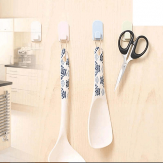 2 pcs Self Adhesive Hook Stickers for Organizing and Decor Price in Pakistan | LAPTAB