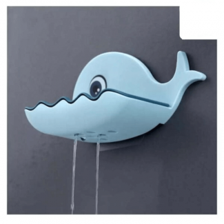Double Layer Whale Drain Soap Box - Adorable Soap Holder for Bathroom & Kitchen Price in Pakistan | LAPTAB