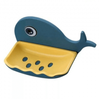 Double Layer Whale Drain Soap Box - Adorable Soap Holder for Bathroom & Kitchen Price in Pakistan | LAPTAB