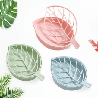 Leaf Shape Dish Soap Holder with Removable Drain Plate for Clean Sinks Price in Pakistan | LAPTAB