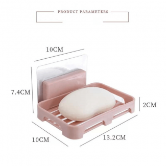 Wall Mounted Soap Box - Durable, Easy to Clean, Ideal for Bathroom & Kitchen Price in Pakistan | LAPTAB