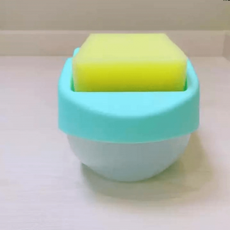 Sponge Dish Soap Box and Dispenser - Eco-Friendly, One-Handed Operation Price in Pakistan | LAPTAB