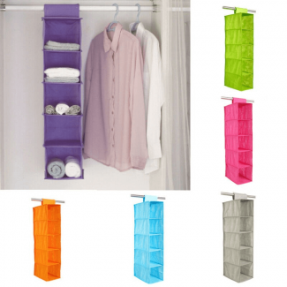 5 Portion Cloth Separator for Organized Storage of Clothes and Accessories Price in Pakistan | LAPTAB