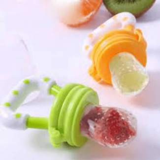 Fresh Fruit Pacifier for Babies 6-12 Months - BPA-Free Silicone Teether Price in Pakistan | LAPTAB