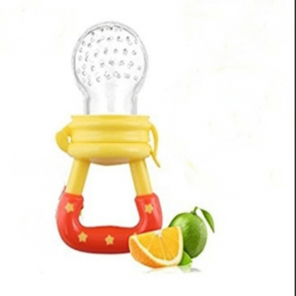 Fresh Fruit Pacifier for Babies 6-12 Months - BPA-Free Silicone Teether Price in Pakistan | LAPTAB