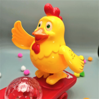 Funny Chicken Scooter Toy for Kids - Lights and Music, Ages 1+ Price in Pakistan | LAPTAB