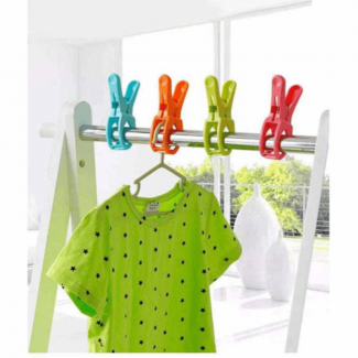 Large Clothes Pegs Hanger Clips - Durable, Strong Grip for Secure Drying Price in Pakistan | LAPTAB