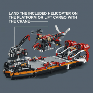 Technic Hovercraft 42076 Building Kit - 1020 Pieces, 2-in-1 Set Price in Pakistan | LAPTAB