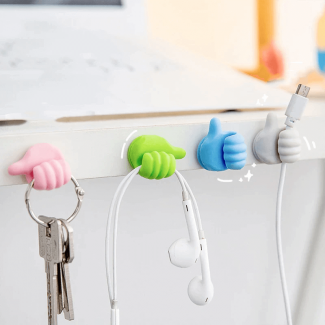 2Pcs Thumb Style Toothbrush Holder with Strong Adhesive for Easy Use Price in Pakistan | LAPTAB