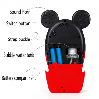 Mickey Mouse Auto Blowing Bubble Machine with Music and Lights Price in Pakistan | LAPTAB