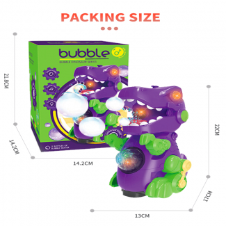 Dinosaur Bubble Machine Auto Bubble Blower with Lights and Sounds Price in Pakistan | LAPTAB