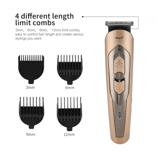 Pro Electric Hair Clipper With 4 Limit Combs