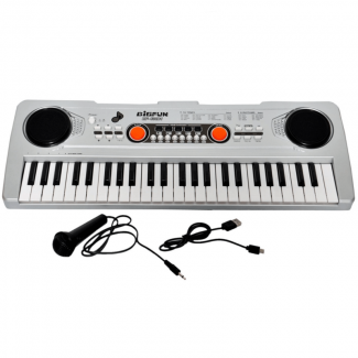 Big Fun Electronic 49 Keys Piano Keyboard for Kids with 8 Instrument Sounds Price in Pakistan | LAPTAB