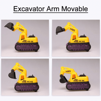 LED Music Color Change Bulldozer Toy Car with 3D Light Projection Price in Pakistan | LAPTAB