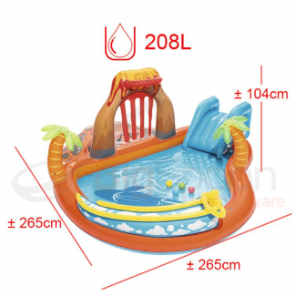 Safe Inflatable Marine Ball Pool Play Centre with Water Slide and Games Price in Pakistan | LAPTAB