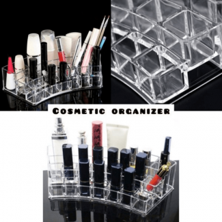 19 Grid Acrylic Cosmetic Organizer for Beauty Essentials and Makeup Storage Price in Pakistan | LAPTAB