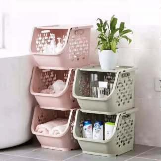 Multi Function Home Storage Basket with Durable Design and Easy Handles