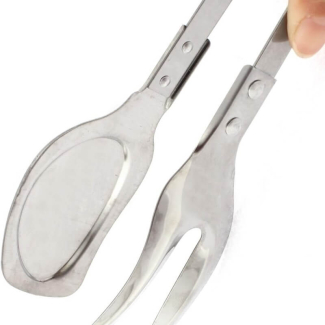 Stainless Steel Kitchen Tongs for Cooking, Grilling, and Serving Food Price in Pakistan | LAPTAB