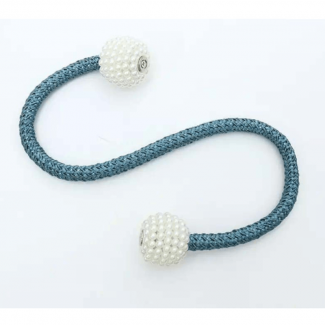 2 pcs Magnetic Pearl Curtain Buckle Clips for Easy Curtain Styling Price in Pakistan | LAPTAB