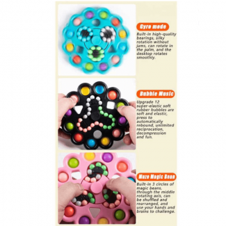 Big Magic Bean Fidget Spinner - Stress Relief Toy for Kids and Adults Price in Pakistan | LAPTAB