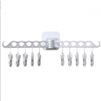 Sticky Rotating Multifunctional Hanger with Detachable Clips for Clothes Price in Pakistan | LAPTAB