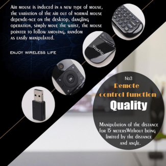Wechip W1 2.4GHz Wireless Air Mouse with Double-Sided Keyboard Design Price in Pakistan | LAPTAB