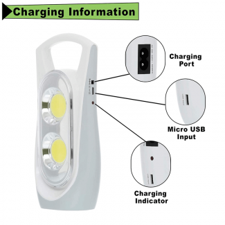 DP 7156 Rechargeable LED Light - Durable Emergency Light for Camping and Home Price in Pakistan | LAPTAB