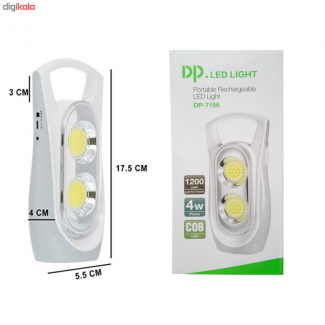 DP 7156 Rechargeable LED Light - Durable Emergency Light for Camping and Home Price in Pakistan | LAPTAB
