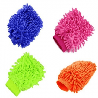 Microfiber Gloves for Car Washing - Pack of 4, Soft & Scratch-Free Price in Pakistan | LAPTAB