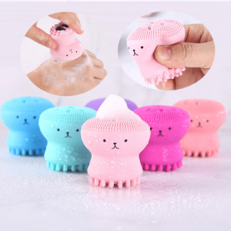 Silicone Octopus Facial Cleansing Massage Brush for Gentle Exfoliation Price in Pakistan | LAPTAB