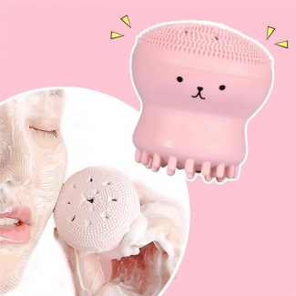 Silicone Octopus Facial Cleansing Massage Brush for Gentle Exfoliation Price in Pakistan | LAPTAB