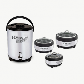 Happy Line Vol 2 Stainless Steel Lunch Box Gift Pack - Airtight & Hygienic Price in Pakistan | LAPTAB