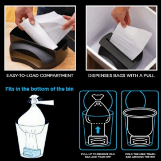 Trash Tidy TTB008 Trash Bag Dispenser for Easy Bag Replacement Price in Pakistan | LAPTAB