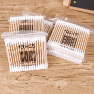 600 Pcs High Quality Cotton Swabs with Extra Long Birch Wood Handle Price in Pakistan | LAPTAB