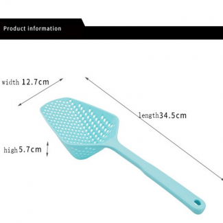 2 Pcs Kitchen Scoop Colander Strainer for Safe Food Draining and Cooking Price in Pakistan | LAPTAB