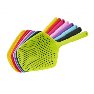 2 Pcs Kitchen Scoop Colander Strainer for Safe Food Draining and Cooking Price in Pakistan | LAPTAB