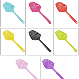 2 Pcs Kitchen Scoop Colander Strainer for Safe Food Draining and Cooking Price in Pakistan | LAPTAB