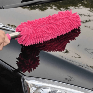 Flexible Microfiber Car Wash Brush with Detachable Head and Elastic Handle Price in Pakistan | LAPTAB