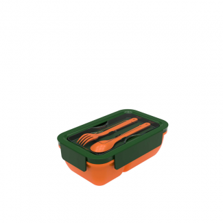 Mario Lunch Box with Spoon and Fork - BPA Free, Travel-Friendly Design Price in Pakistan | LAPTAB
