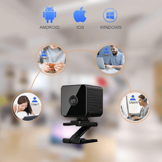 Wireless 1080P HD WiFi Spy Camera with Night Vision and Audio Recording Price in Pakistan | LAPTAB