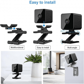 Wireless 1080P HD WiFi Spy Camera with Night Vision and Audio Recording Price in Pakistan | LAPTAB