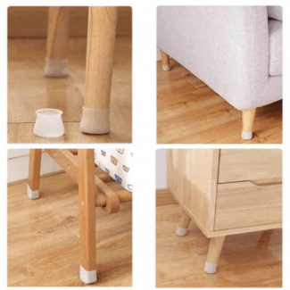 12 pcs PVC Furniture Leg Protection Covers for Scratch and Noise Prevention Price in Pakistan | LAPTAB