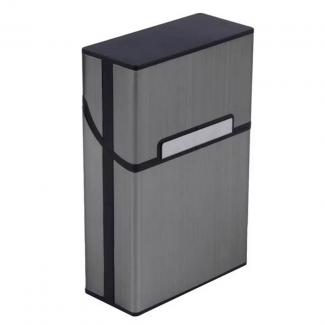 Pocket Aluminum Cigarette Case - Compact Storage for 20 Cigarettes Price in Pakistan | LAPTAB
