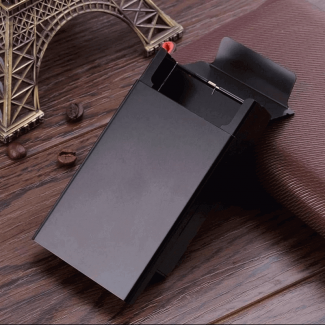 Silver Aluminum Cigarette Case — Rs.1,145 | 2026