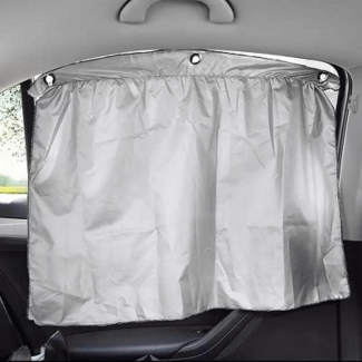 2 PCS Car Sunshade Curtain Set with Suction Cups for All Vehicle Models Price in Pakistan | LAPTAB