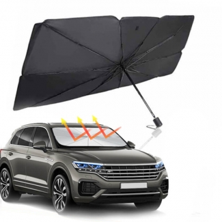 Alpha Foldable Umbrella Windshield Sun Shade for Car Interior Protection Price in Pakistan | LAPTAB